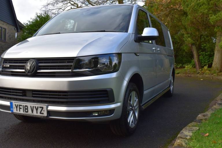 2018 18 VOLKSWAGEN TRANSPORTER 2.0 TDI T32 BLUEMOTION TECH HIGHLINE KOMBI DOUBLE