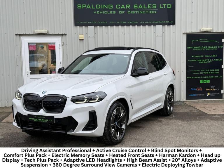 2022 BMW iX3 210kW M Sport Pro 80kWh 5dr Auto ESTATE Electric Automatic
