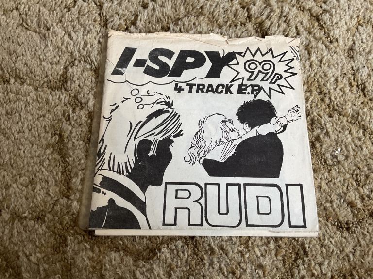 RUDI - I SPY EP 7” PUNK POWER POP 