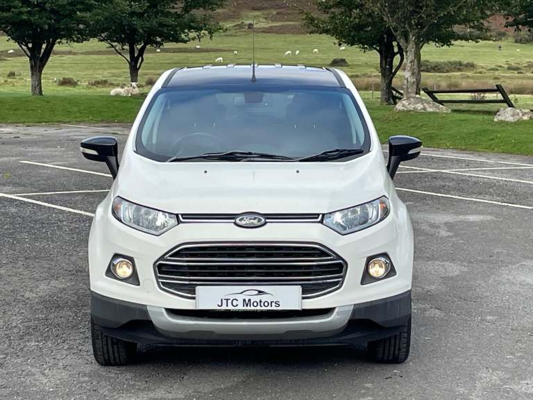 FORD ECOSPORT 1.0 EcoBoost 140 Titanium S 5dr Man, petrol, white + new timing