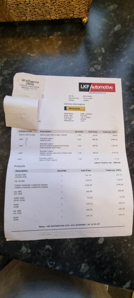 2013 BMW 316I Se Full Service History 