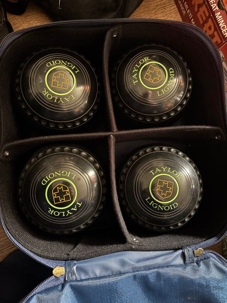 Set of 4 Taylor lignoid bowls