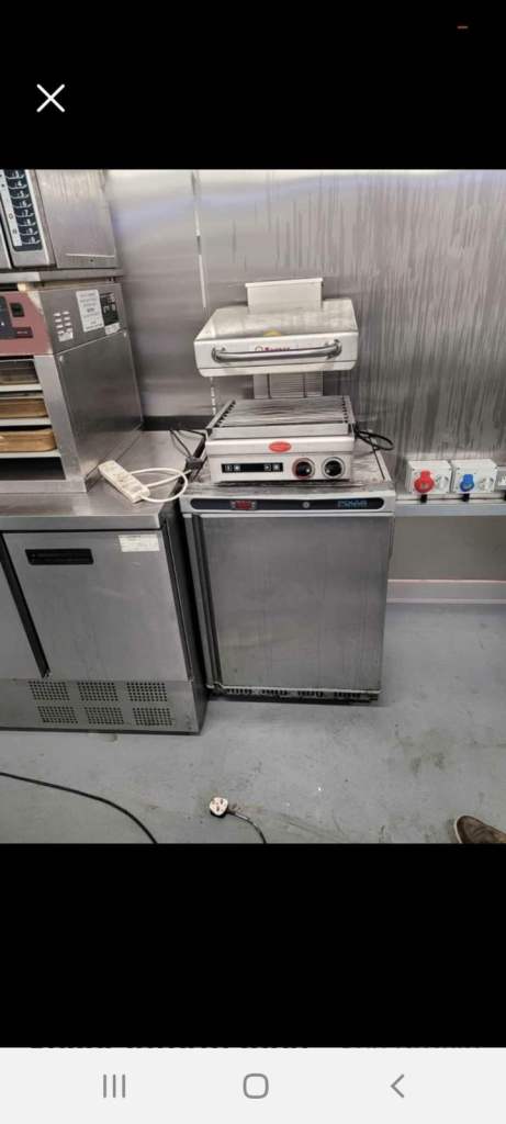 Commercial catering equipment fridges refrigeration freezers chillers trailer pub items 