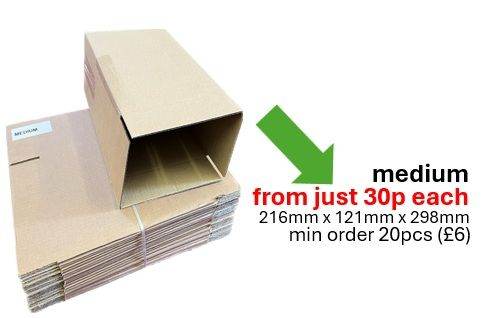 📦 SHIPPING / POSTAGE BOXES from just 30p each💸 (M)