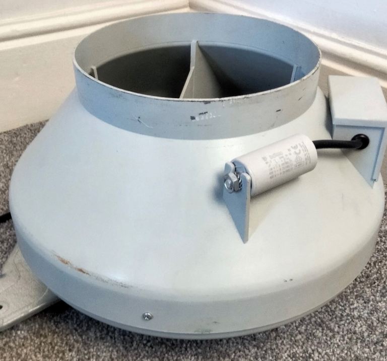 Hydroponics RVK Fan 10 inch plus 8 inch both come with cable and plug 