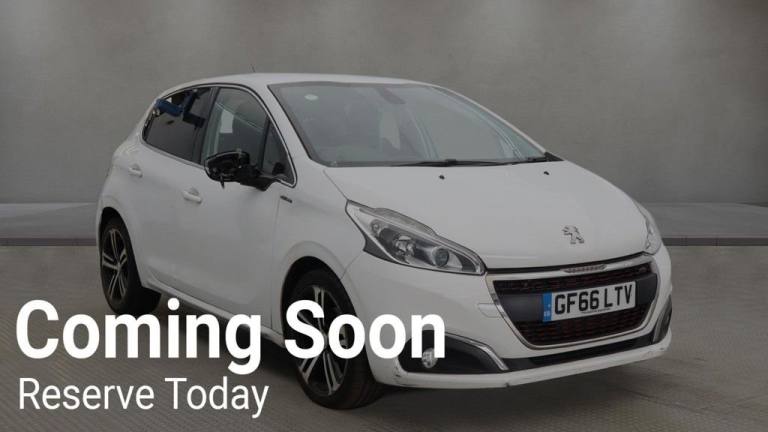 2016 Peugeot 208 1.6 BlueHDi GT Line Hatchback 5dr Diesel Manual Euro 6 (100 ps) Hatchback Diesel...