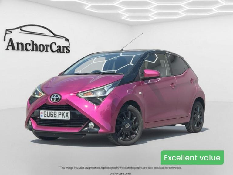 2018 Toyota AYGO 1.0 VVT-i x-cite Hatchback 5dr Petrol Manual Euro 6 (71 ps) Hatchback Petrol Manual