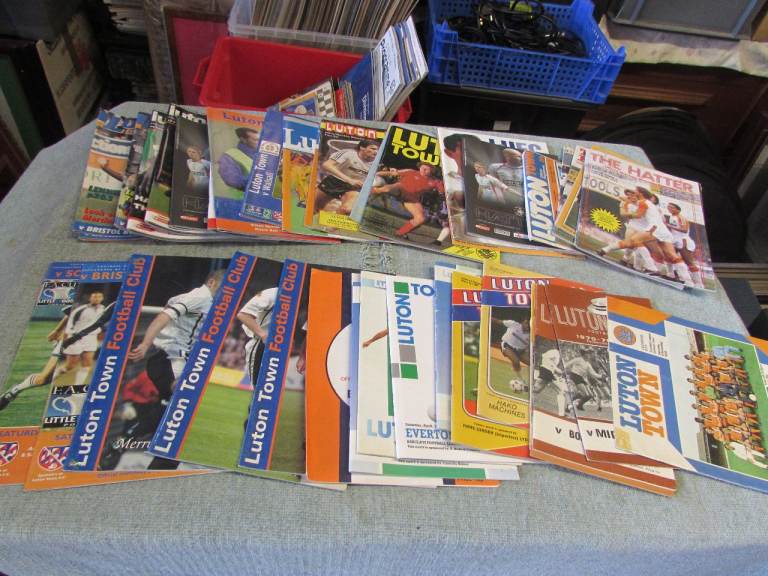 Collection of Luton Town Football Club Programmes x 40
