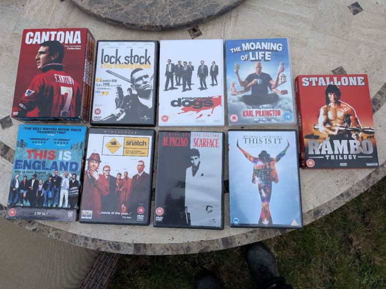 DVD joblot 
