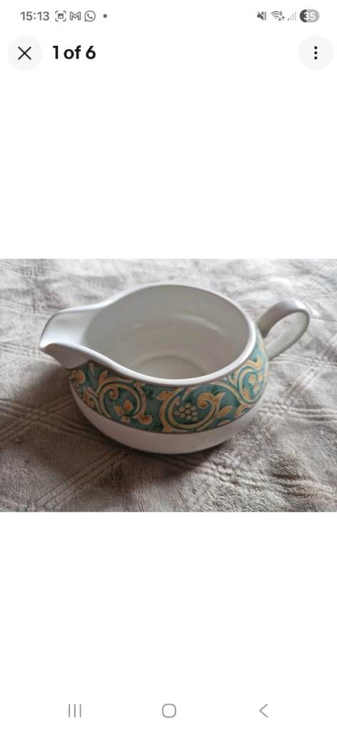 BHS Valencia Large Gravy / Custard / Sauce Jug - Excellent Condition