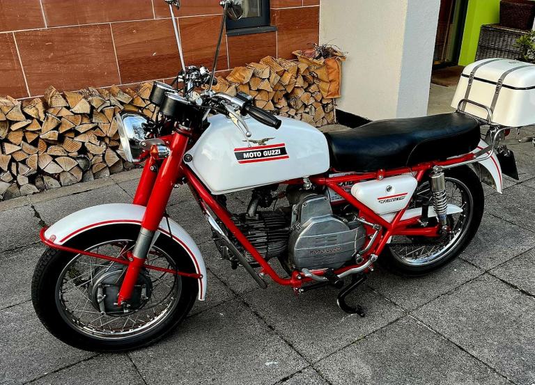 1971 Moto Guzzi FALCONE 500 Classic Petrol Manual