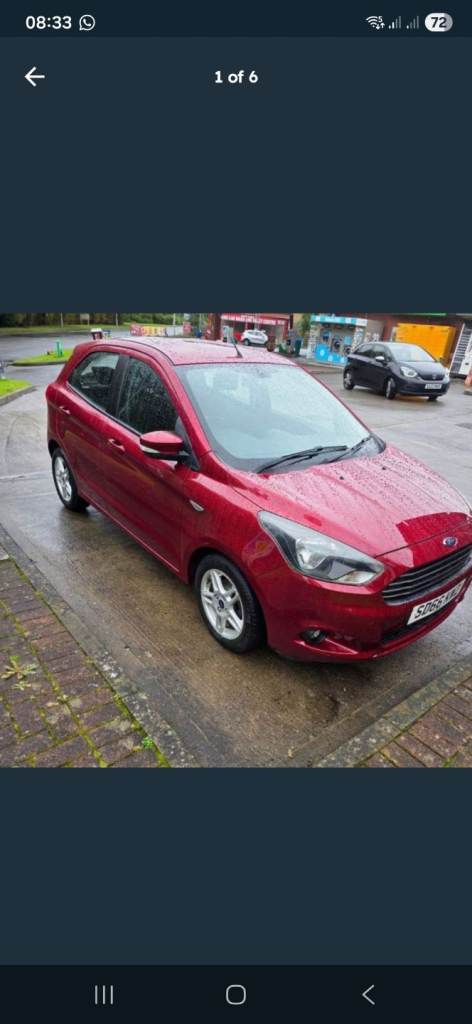2016 (66)) Ford Ka+ , 1198 Zetec LEZ COMPLIANT 