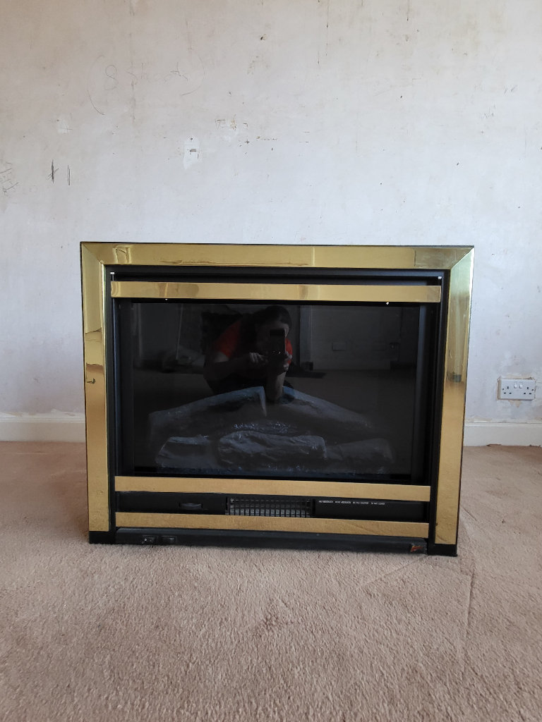 BURLEY 2KW LOG EFFECT ELECTRIC FIRE 