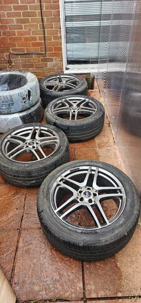 20inch Audi Sport Alloy wheels with tyres