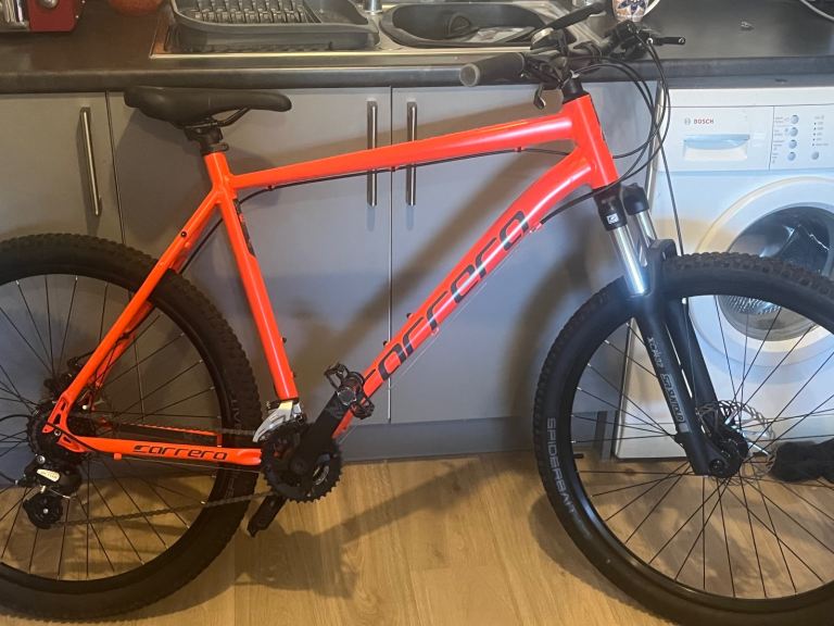 Carrera Vengeance 27.5 Mountain Bike – Orange, As New