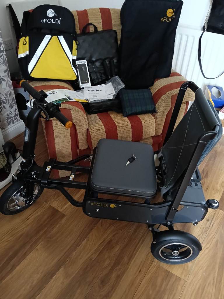 eFOLDi Mobility Scooter – Foldable,Explorer Excellent Condition