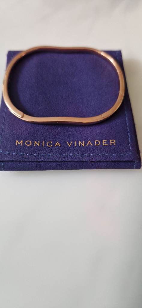 Monica  Vinader new rose gold bracelet 