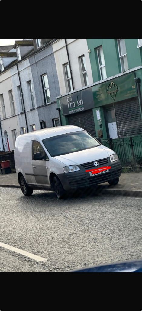 White caddy van for breaking 