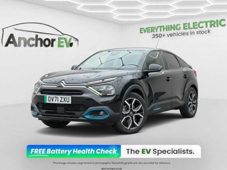 2022 Citroen C4 50kWh Shine Plus Hatchback 5dr Electric Auto (7.4kW Charger) (136 ps) Hatchback E...