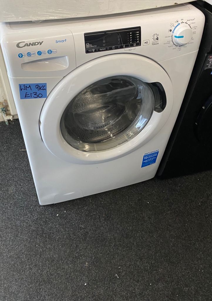 📞WHITE CANDY 9KG WASHER WITH ELECTRONIC DISPLAY 
