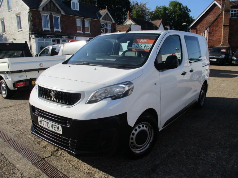 2020 Peugeot Expert 1000 1.5 BlueHDi 100 Professional Combi Van Crew Van Diesel Manual