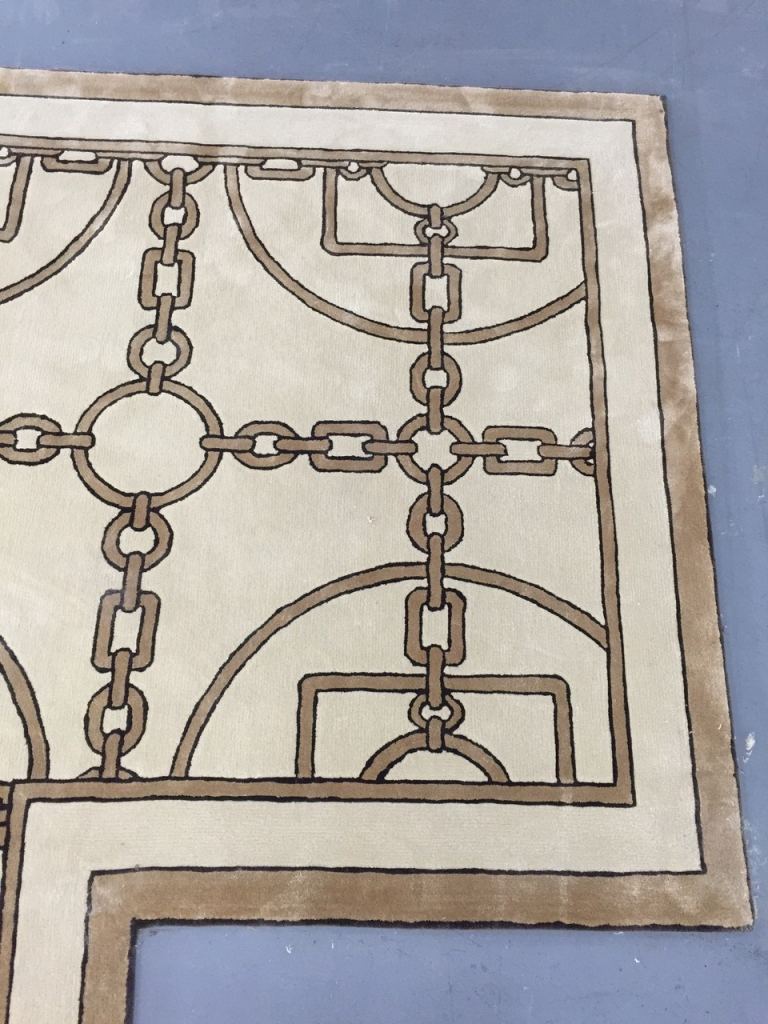 Free bespoke Riviere Rug W 4360 x L 3670mm - collection only 