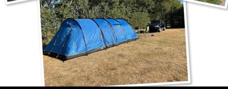 Zenobia 8 Eclipse 8-Man Tunnel Tent - Great Condition