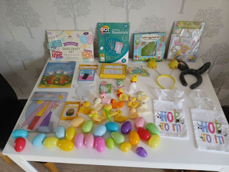 Easter craft supplies and activities