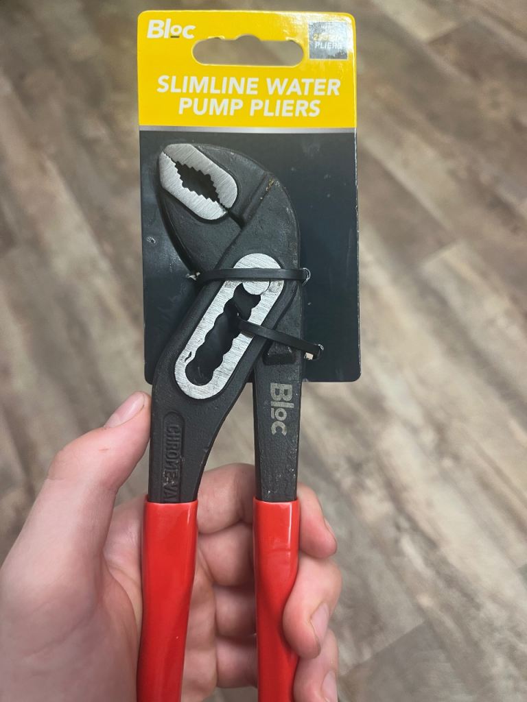 Bloc Slimline Water Pump Pliers - NEW