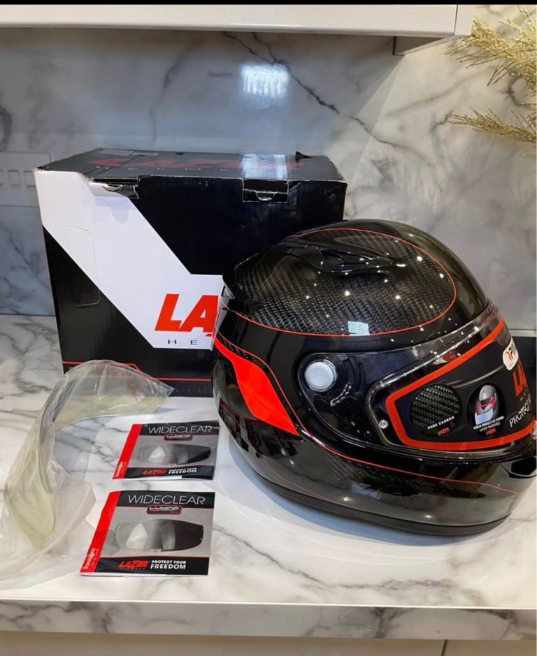 Lazer Helmet - Brand New, Black and Red