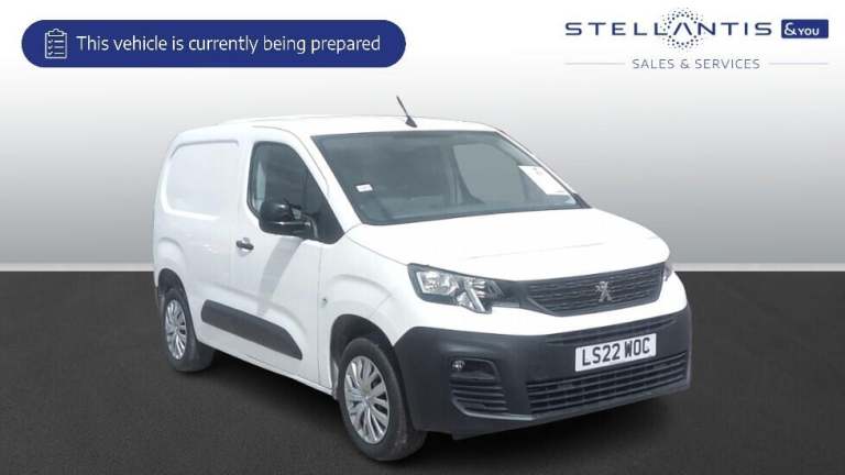 2022 Peugeot Partner 1000 1.5 BlueHDi 100 Professional Prem Van [6 Spd] PANEL VAN DIESEL Manual