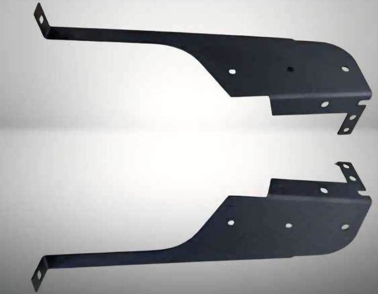 Defender 110 rear only Stainless steel mudflap brackets Tuff-rok