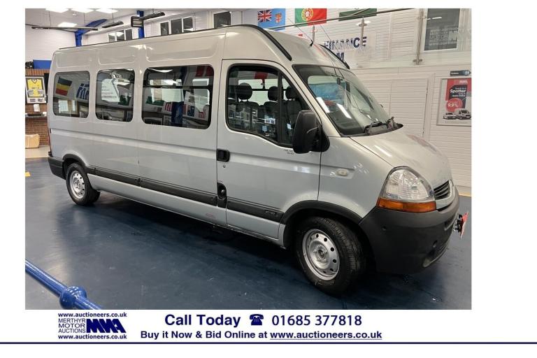 2008 Renault Master 120.35 2.5D 120PS LWB 13 SEAT DISABLED ACCESS MINIBUS C/W RAMP ------------ M...