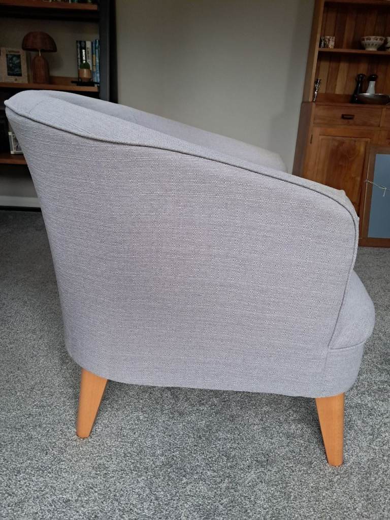 Grey Tub Chair