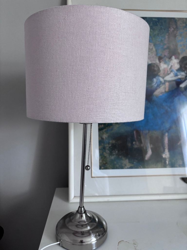 Elegant bedside / living room lamp