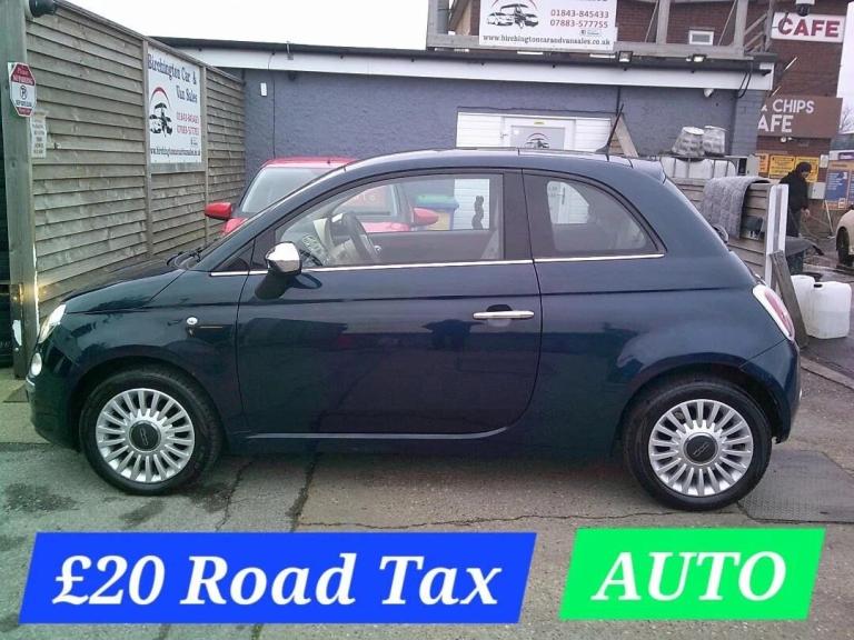 2013 Fiat 500 1.2 Lounge 3dr Dualogic [Start Stop] HATCHBACK Petrol Automatic