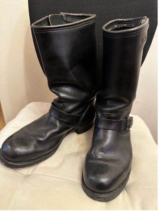 Vintage Motorcycle Boots