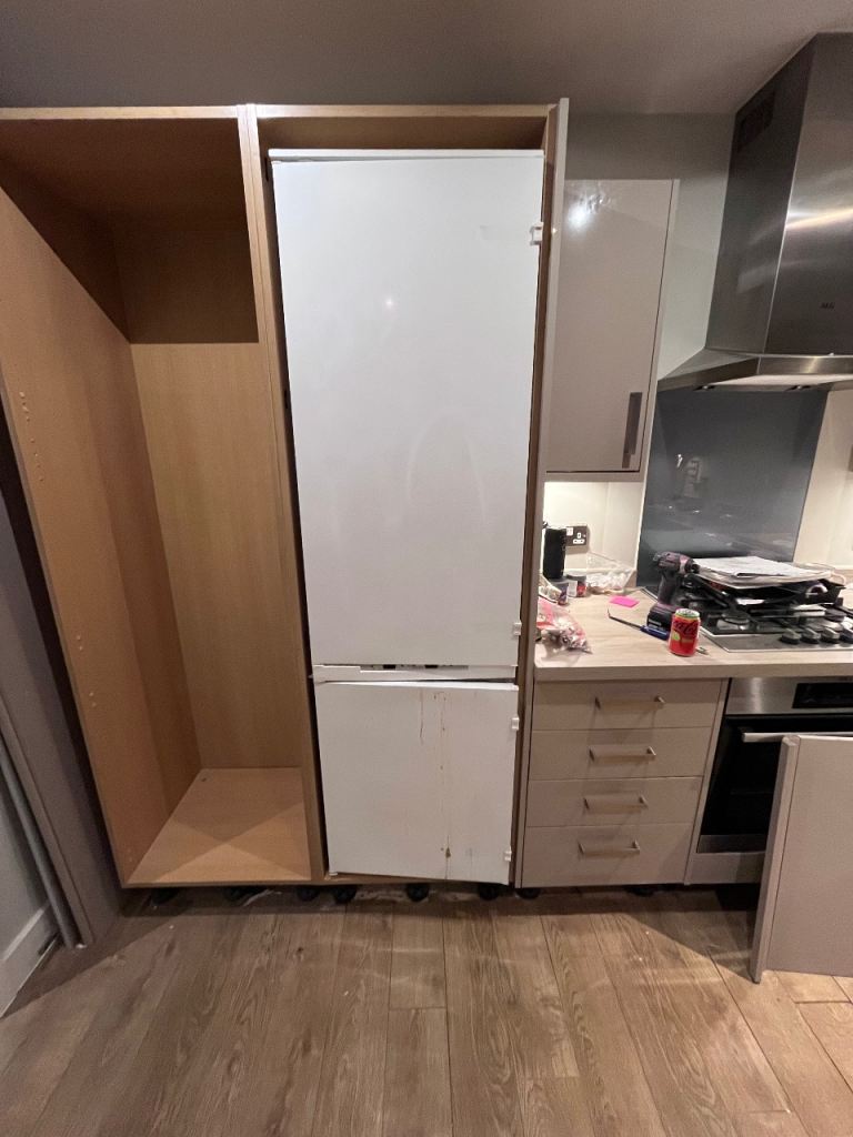 Built in fridge freezer AEG 4yrs old.