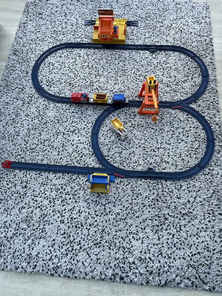 Vintage Tomy Train Freight Station Plus Lots Of Extras