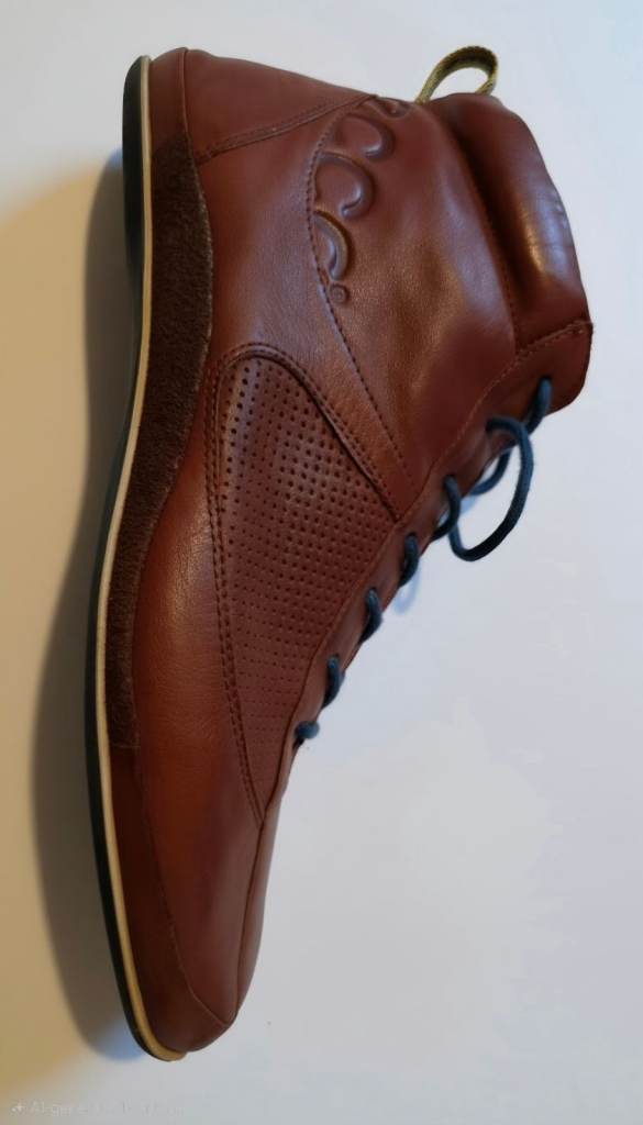 Ecco Brown Leather Shoes – UK Size 5.5