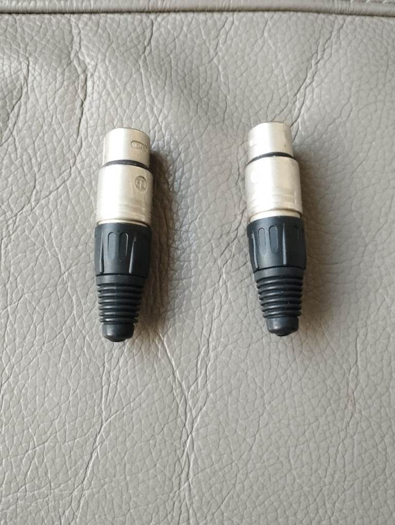 2 MIC Plugs XLR