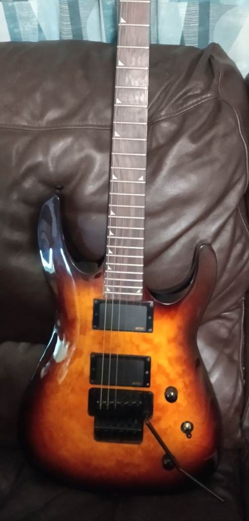 Jackson X Series Soloist SLATMGXQ3-6 Tobacco Burst Electric Guitar