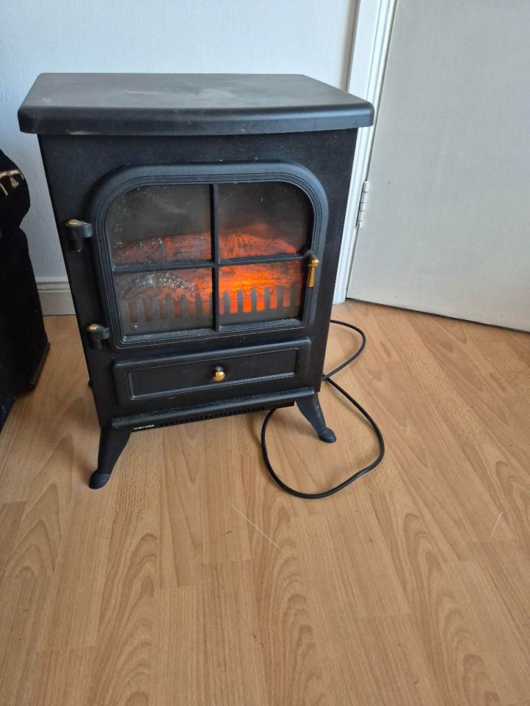 Electric heater stove effect 