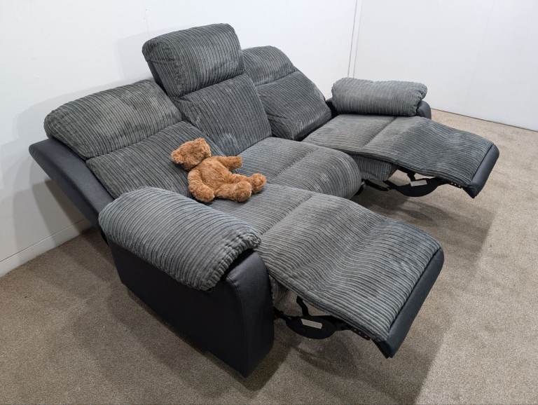 Manual 3 seater recliner sofa