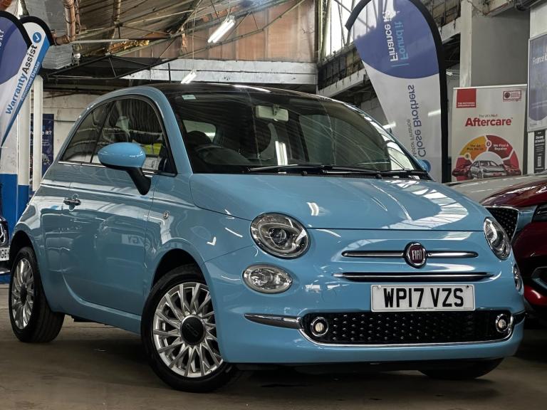 2017 Fiat 500 1.2 Lounge Hatchback 3dr Petrol Manual Euro 6 (s/s) (69 bhp) HATCHBACK Petrol Manual