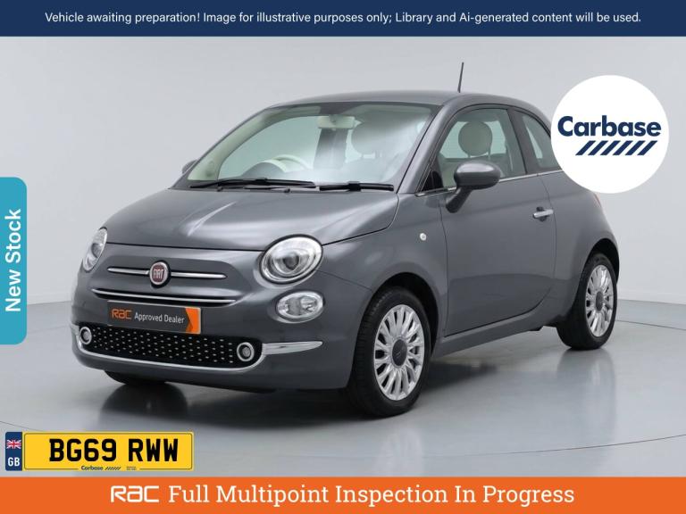 2019 Fiat 500 1.2 Lounge Hatchback 3dr Petrol Manual Euro 6 (s/s) (69 bhp) Hatchback PETROL Manual