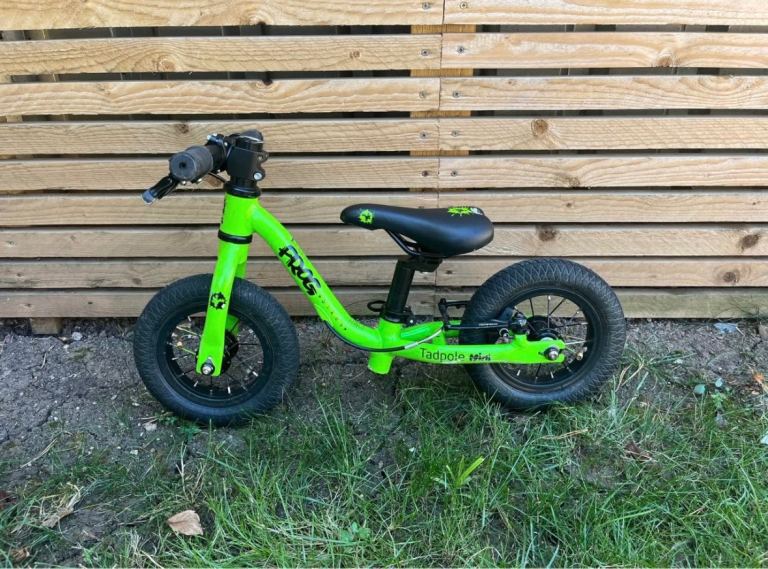 Frog Tadpole Mini Balance Bike – Green, Good Condition