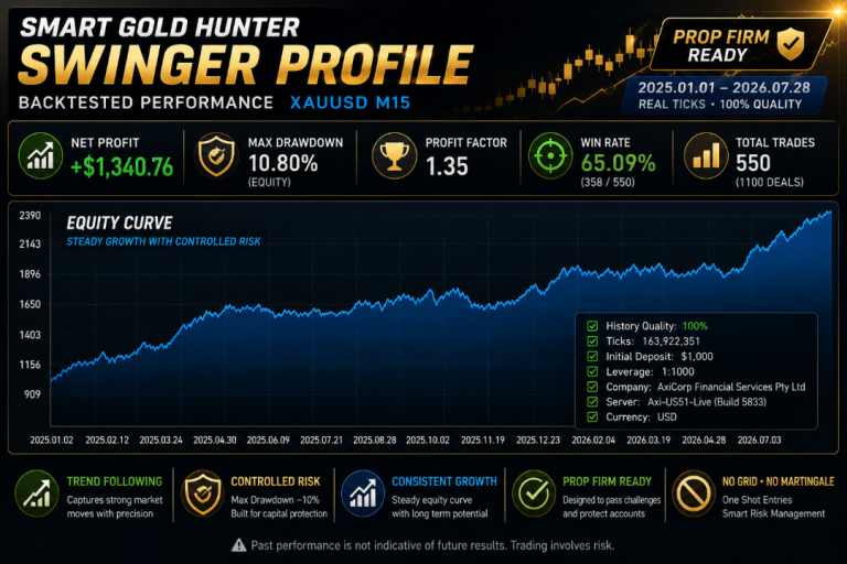 Smart Gold Hunter V2.0 EA Robot