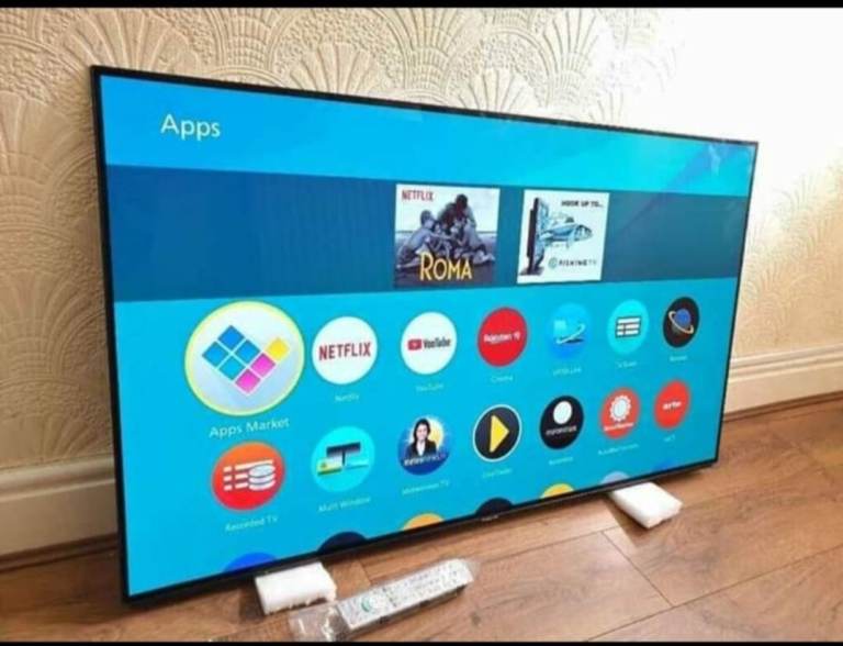 40"PANASONIC 4K SMART UHD HDR WIFI LED TV PERFECTLY WORKING 70£