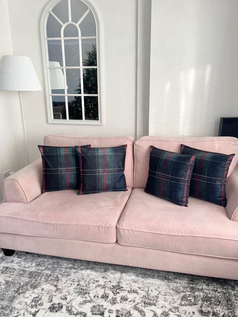 Tartan cushion